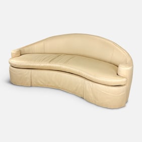 Ralph Lauren Henredon Duck Down Continuous Slope Arm Upholstered Sofa