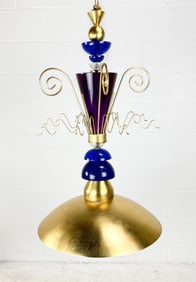 Hivo Van Teal Memphis Style Lucite Chandelier