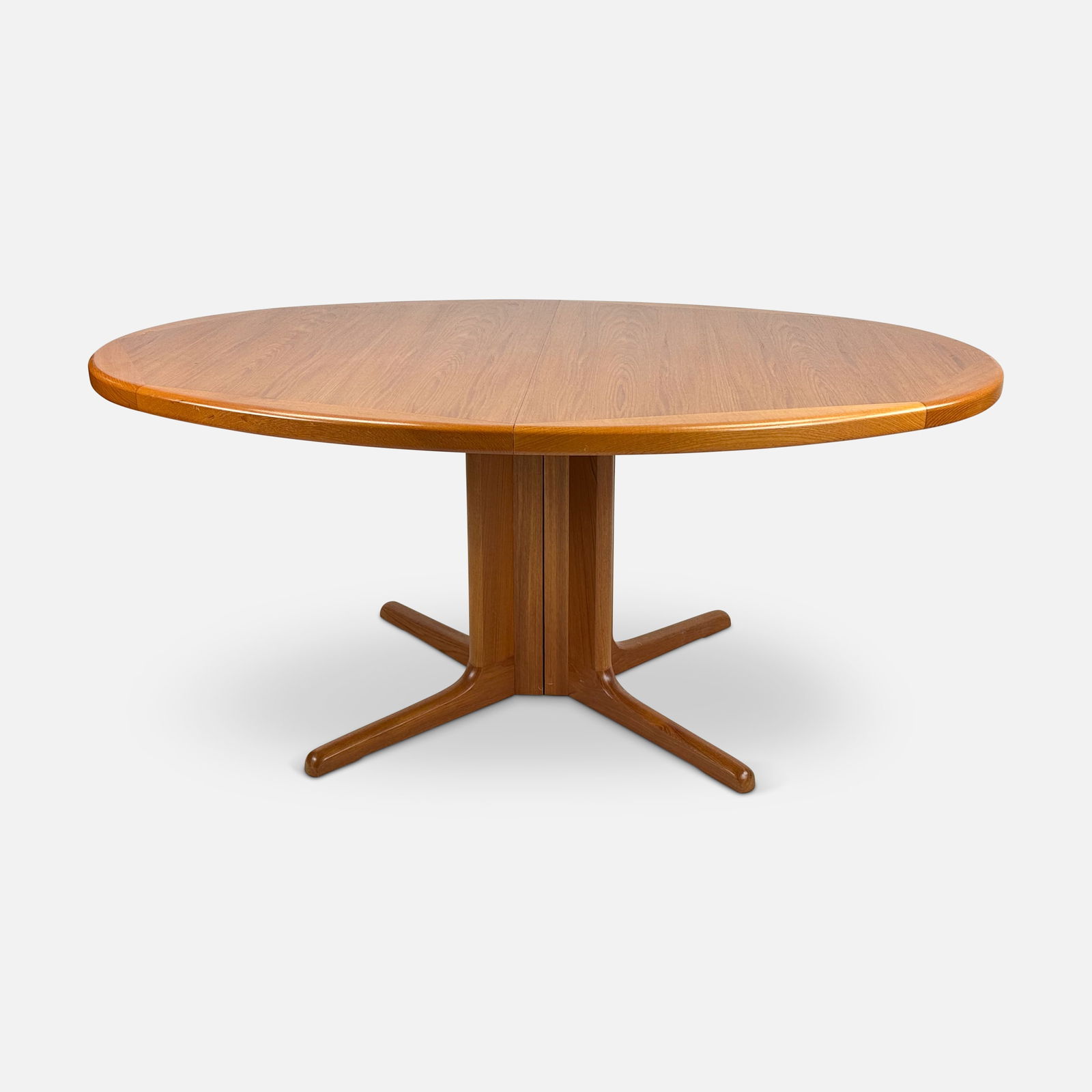 Rosengaard MCM Teak Wood Dining Table w/Two Leaves Danish Modern (1 of 14)