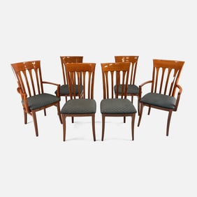 Six ALF Italia Modern Dining Chairs