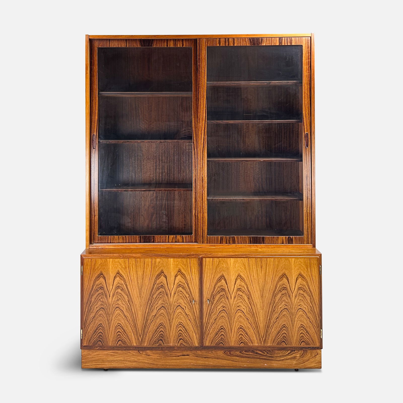Poul Hundevad MCM Rosewood Glass Display Cabinet (1 of 11)