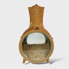 Robert Compton Stoneware Glass Aquarium