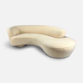 Vladimir Kagan for Directional Serpentine Cloud Sofa #2