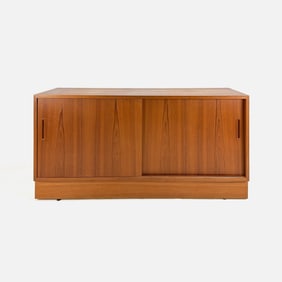 Poul Hundevad Danish Modern Teak Buffet Credenza