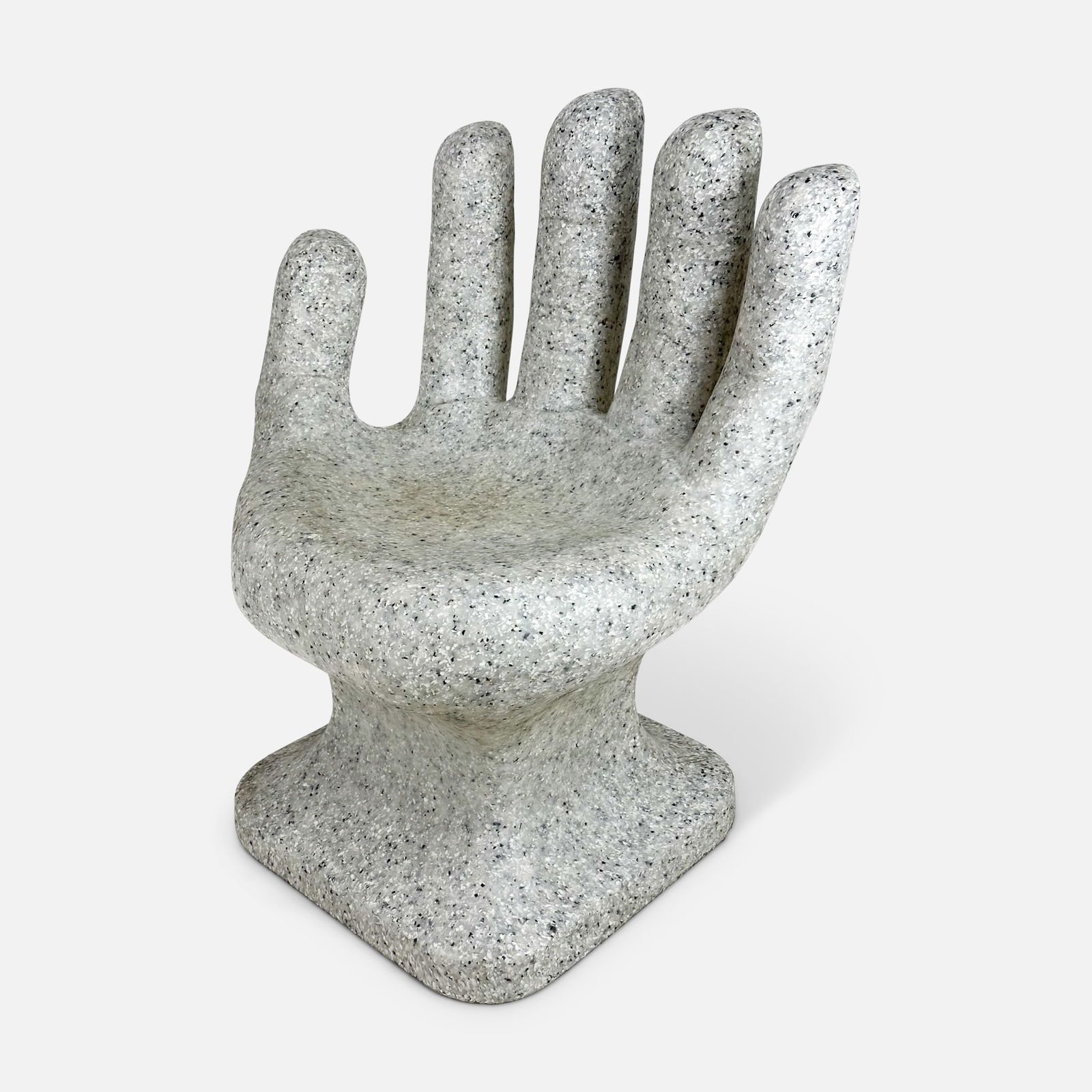 34" Rotonics Molding Inc RMI Plastic Hand Chair Faux Granite (1 of 6)