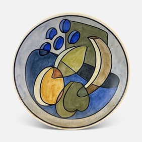 Soholm Denmark Art Pottery MCM Danish Modern Fruit Bowl