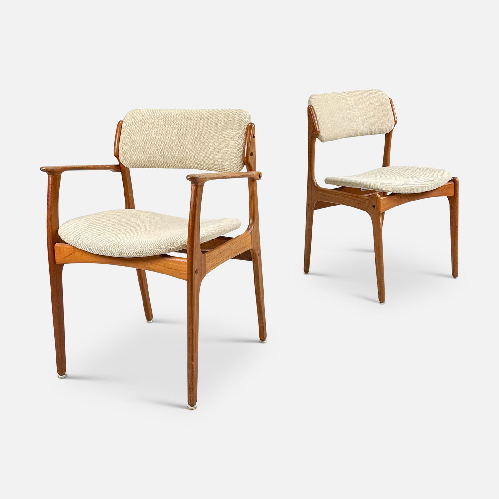 Two Eric Buch for O. D. Mobler Danish Modern Dining Chairs (1 of 8)