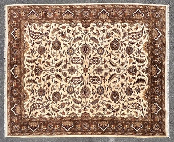 9' x 12' Kalaty Lateef Hand Knotted Kashmar Area Rug