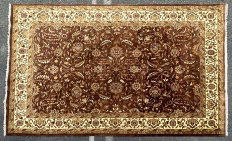 Beautiful 10' x 14' Kalaty Lateef Hand Knotted Oushak Area Rug