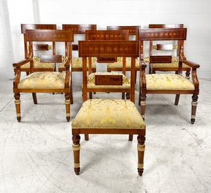 Eight Orpheus Collection Dining Chairs