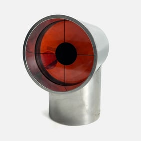 Chrono Art "Aurora Classic" Space Age Chrome Table Clock