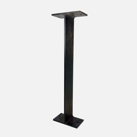 Ward Bennet Style Iron I-Shaped Base