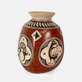 Nancy Heras de Martinez Native American Pottery Vase Vessel