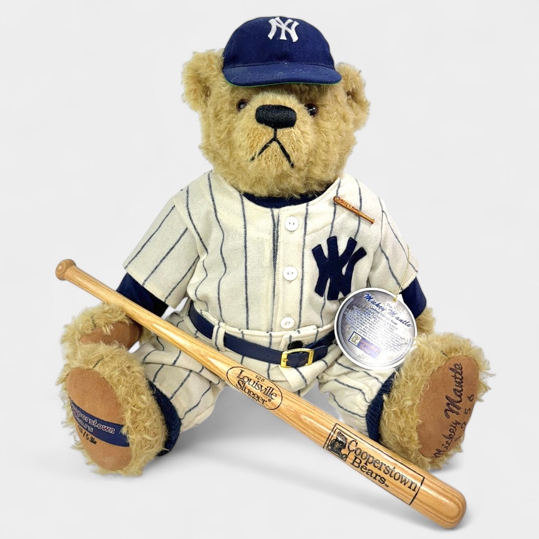 Cooperstown Bears Limited Edition 1956 Mickey Mantle New York Yankees Teddy Bear No. 91/536 (1 of 8)