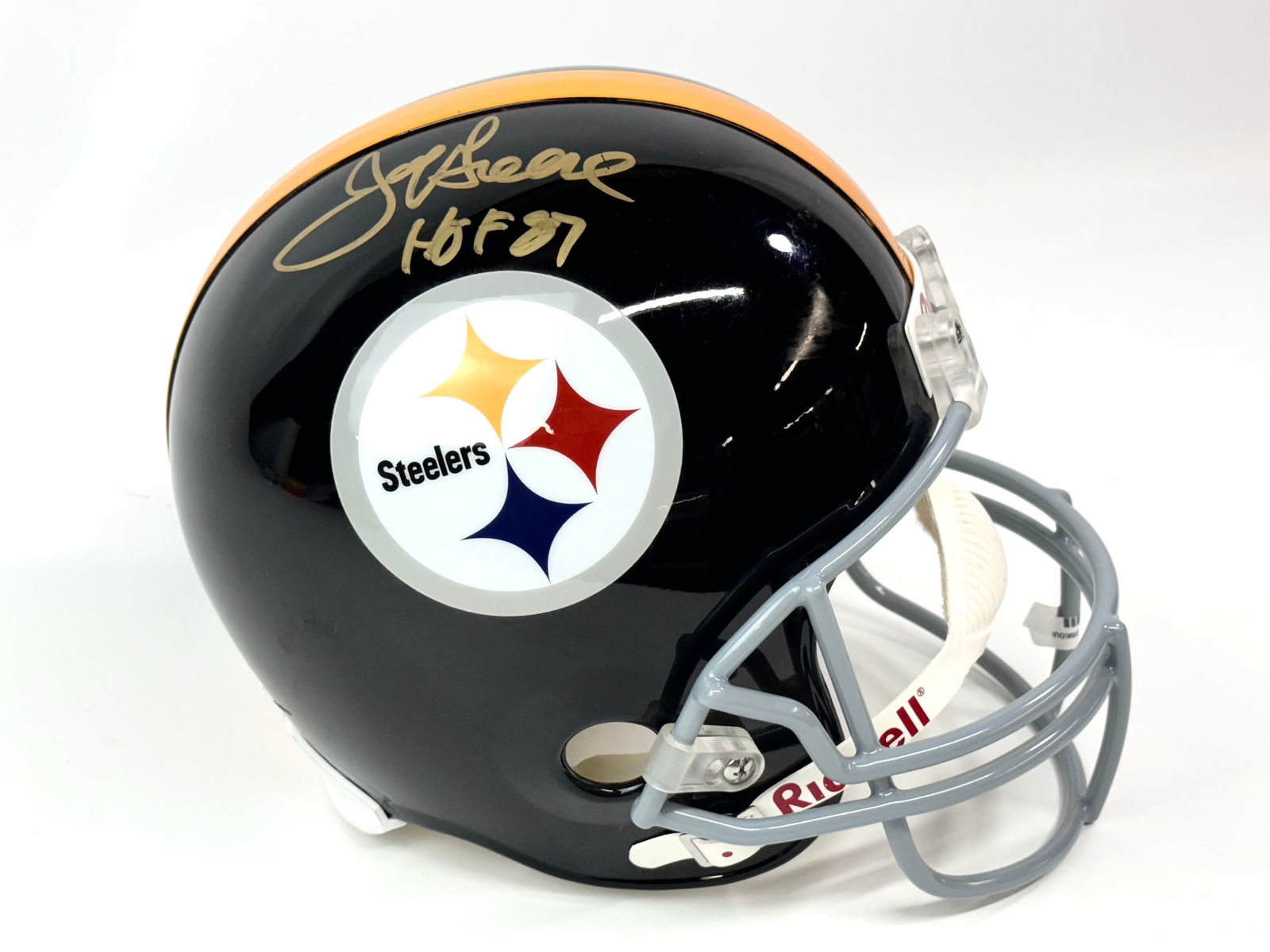 Joe Greene Autographed Pittsburgh Steelers Helmet (1 of 5)