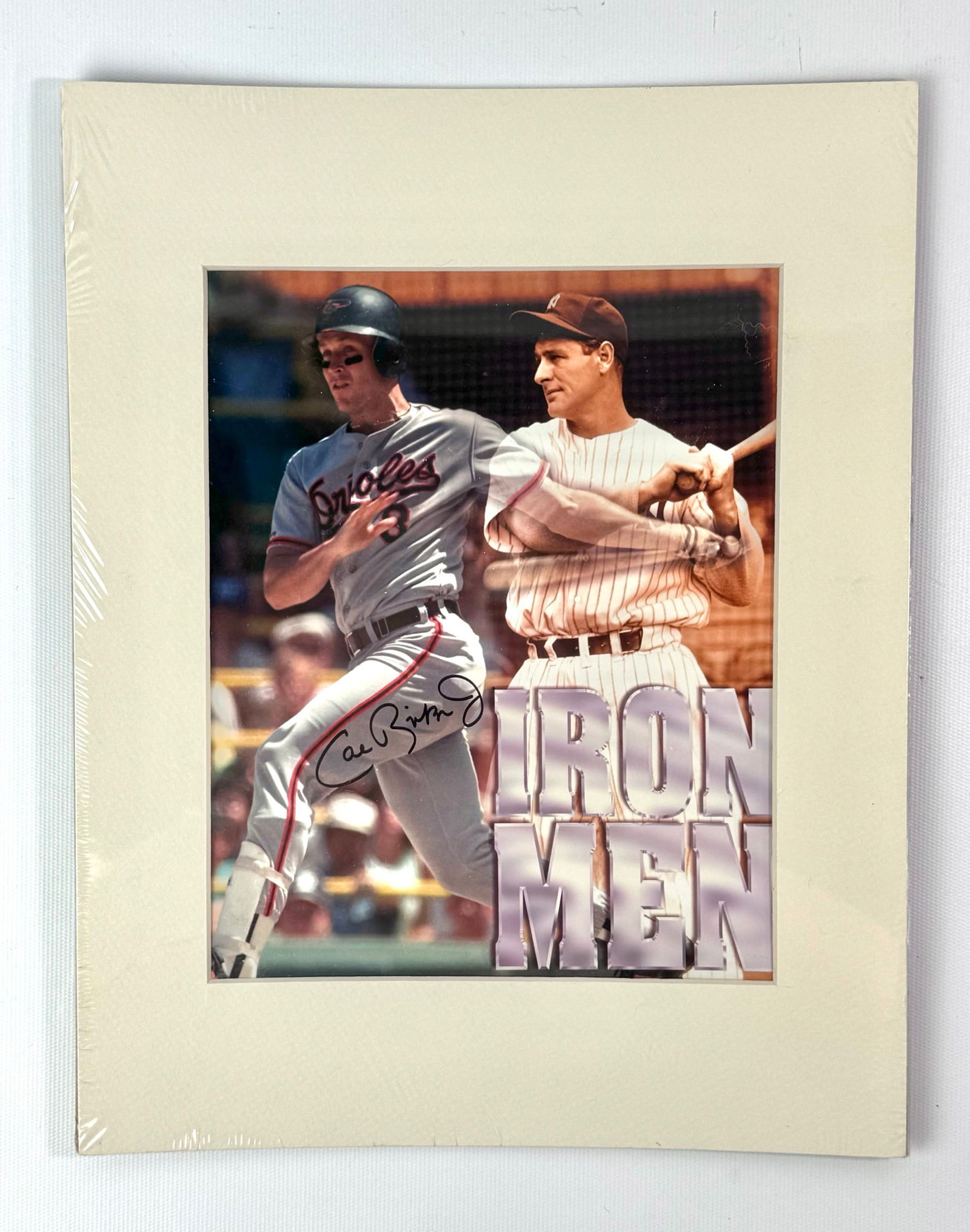 Cal Ripken Jr. Autographed Iron Men Photograph (1 of 4)