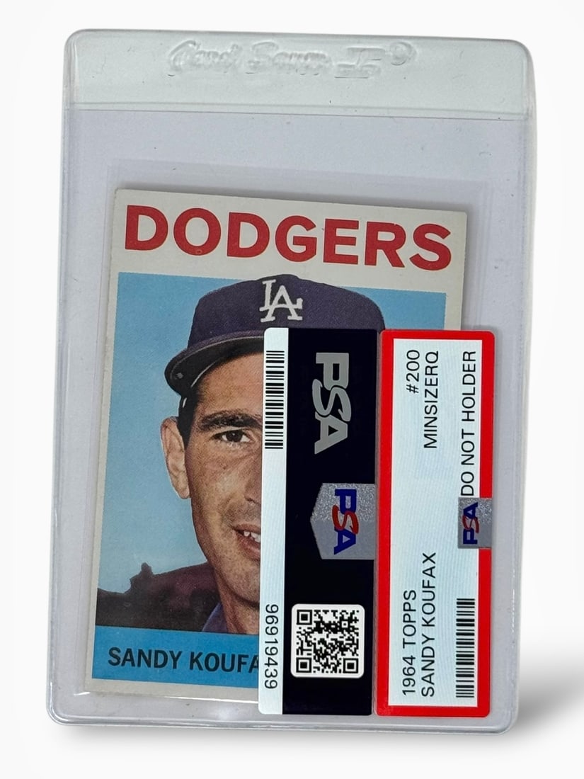 1964 Topps Sandy Koufax #200 PSA Min. Size Req. Baseball Trading Card (1 of 3)