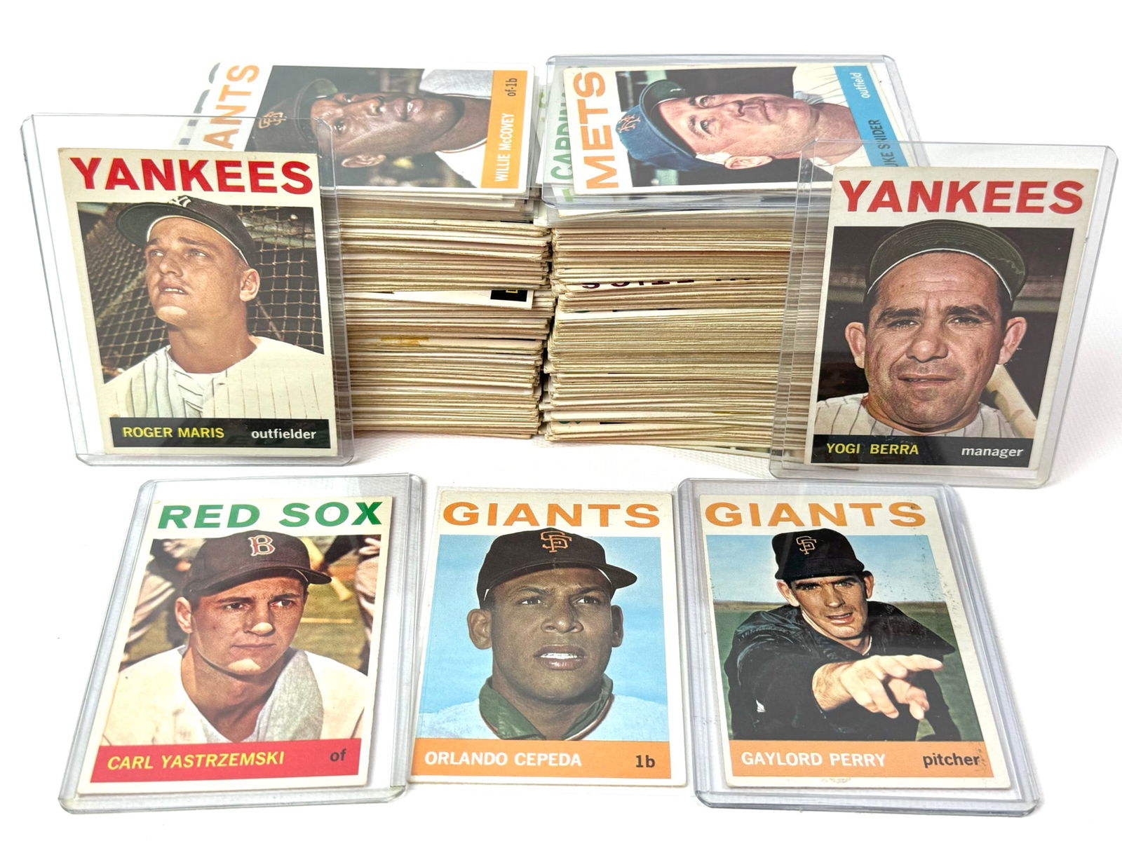 1964 Topps Baseball Card Collection PR/VG-EX (1 of 6)
