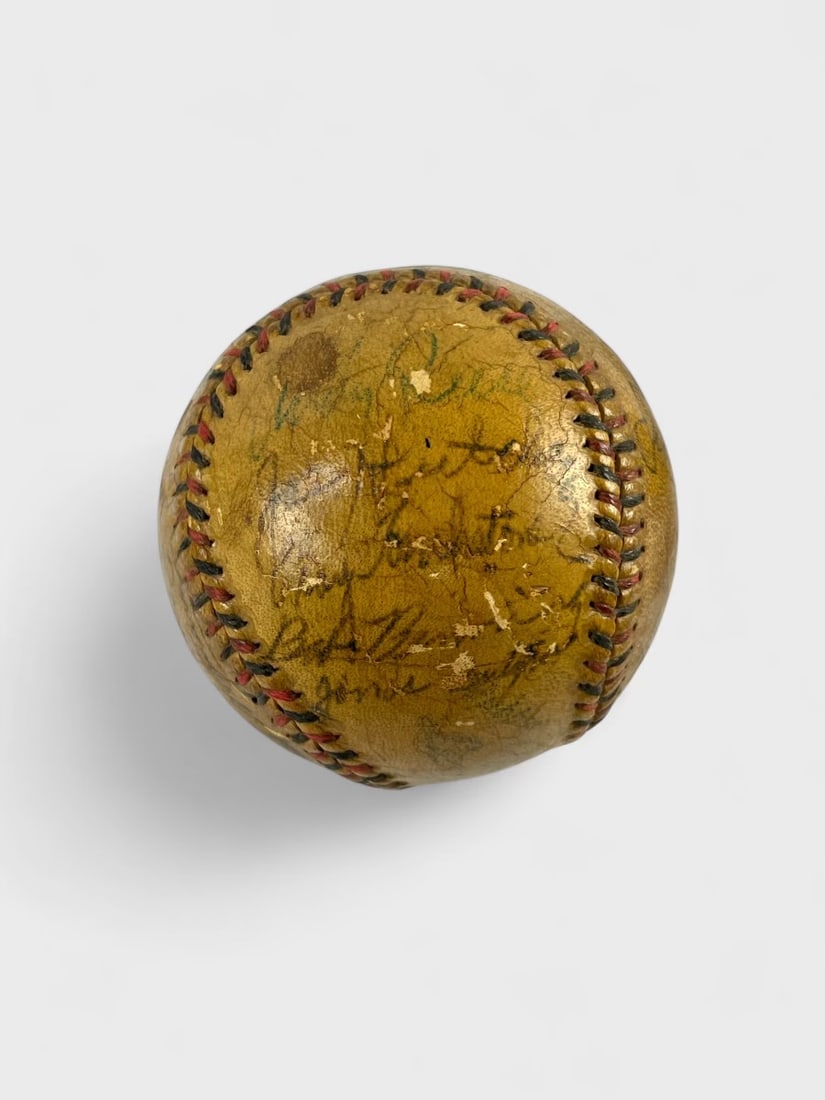 Old Timers Autographed Baseball (1 of 7)