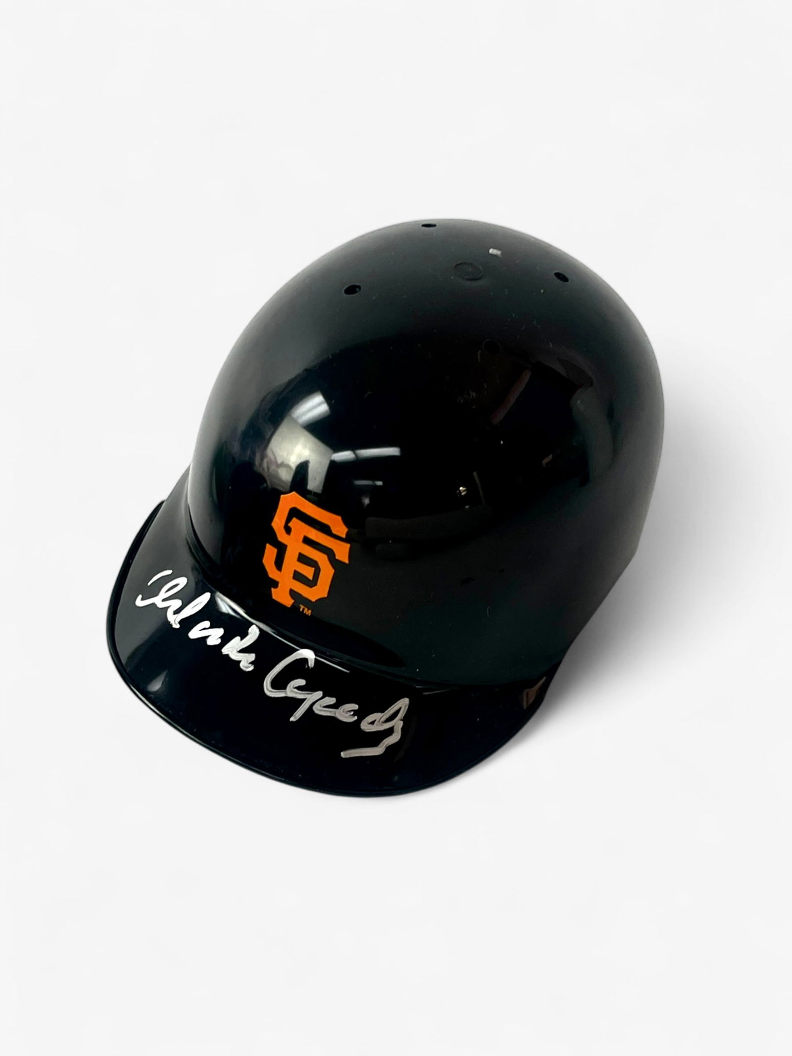 Orlando Cepeda Autographed San Francisco Giants Mini Helmet PSA Authenticated (1 of 7)