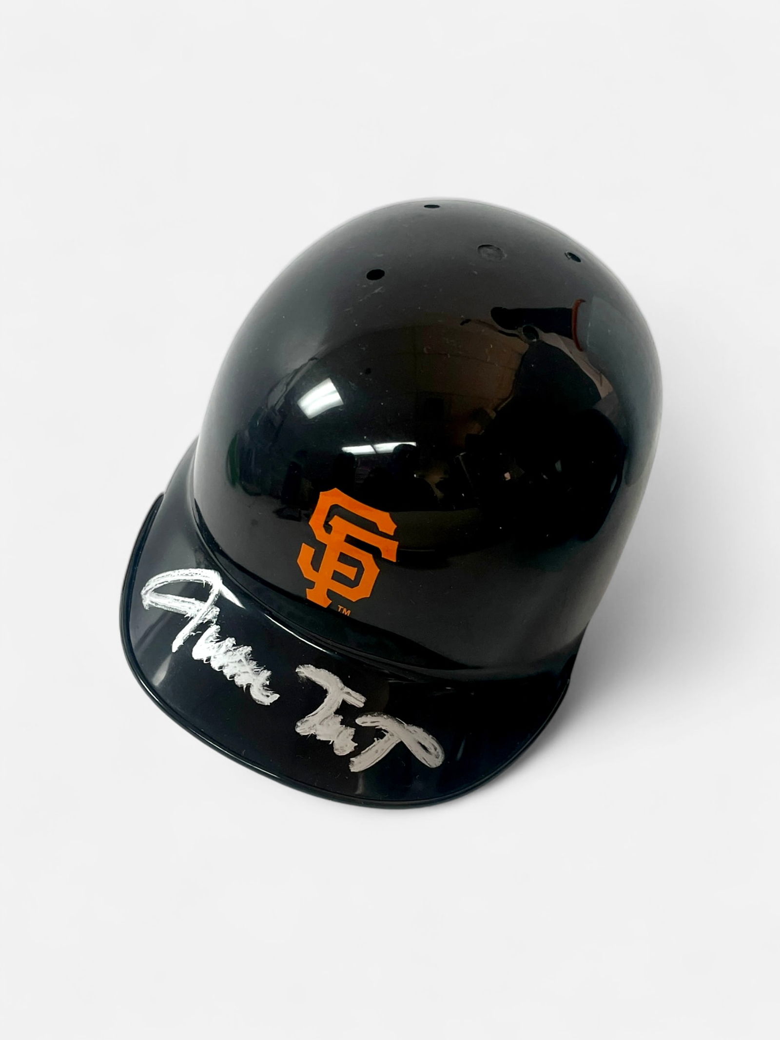 Willie Mays Autographed San Francisco Giants Mini Helmet (1 of 6)