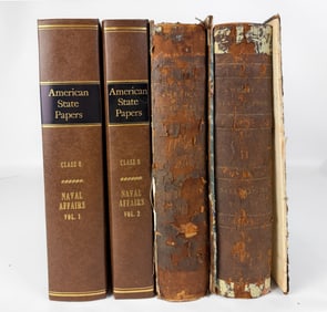 American State Papers - 1834-1861 - 4 Vols - 2 Facsimiles 2 Antique Original Books
