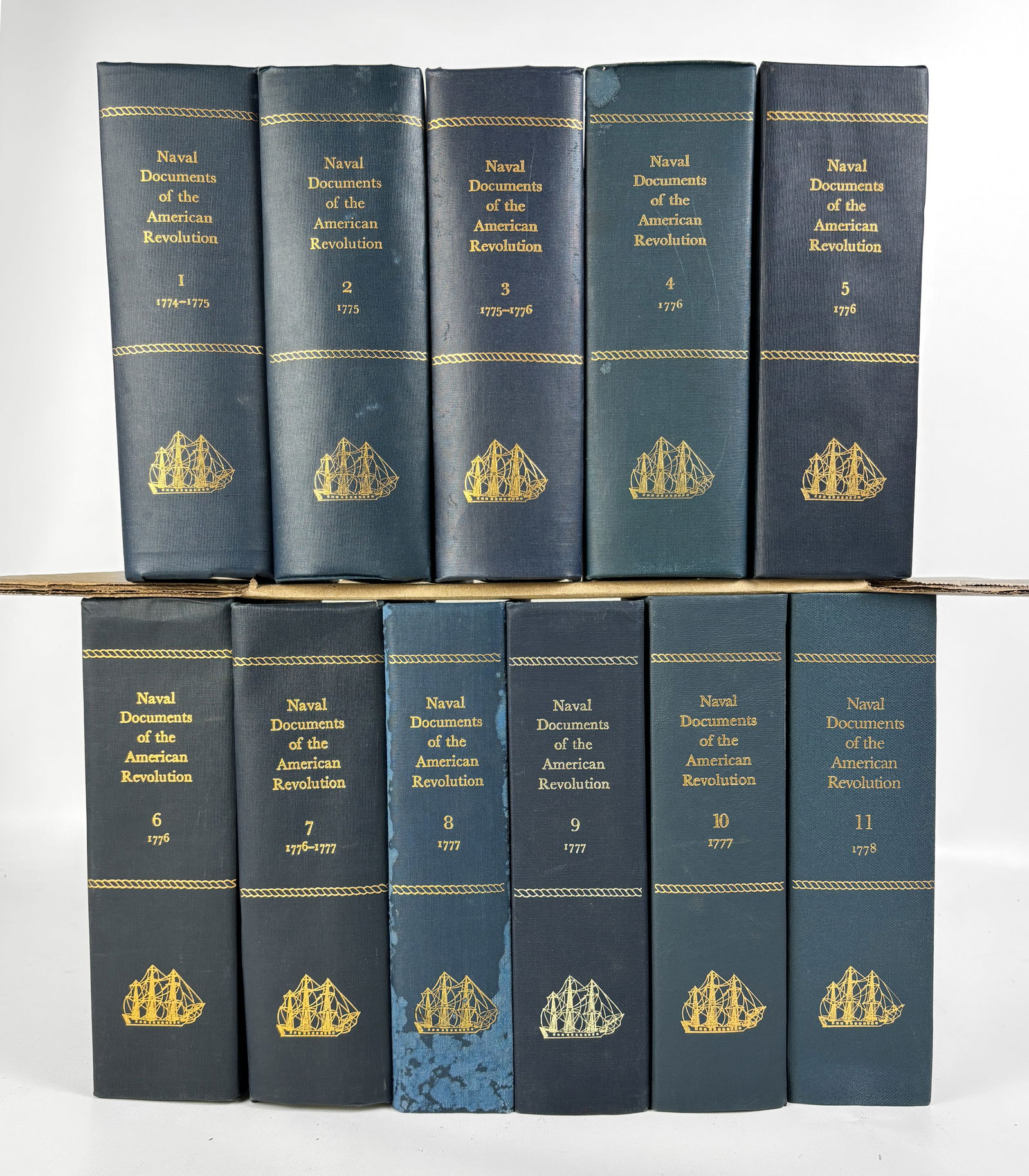 Naval Documents of the American Revolution Complete Eleven Volume Hardcover Book Set (1 of 8)