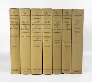 The Adams Papers - Harvard University Press - 7 Vols
