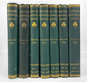 Collections of the New York Historical Society 1878-1890