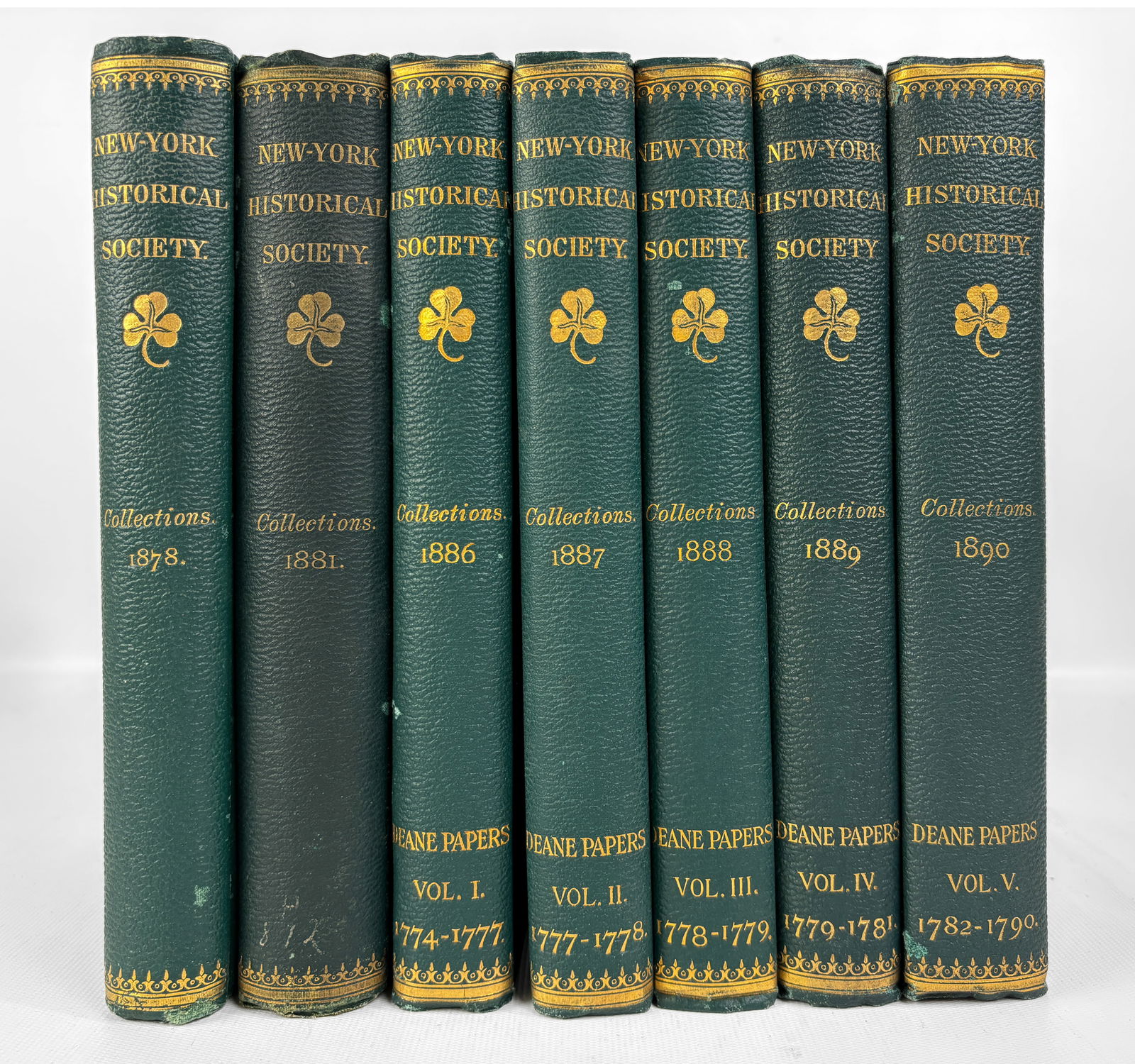 Collections of the New York Historical Society 1878-1890 (1 of 7)