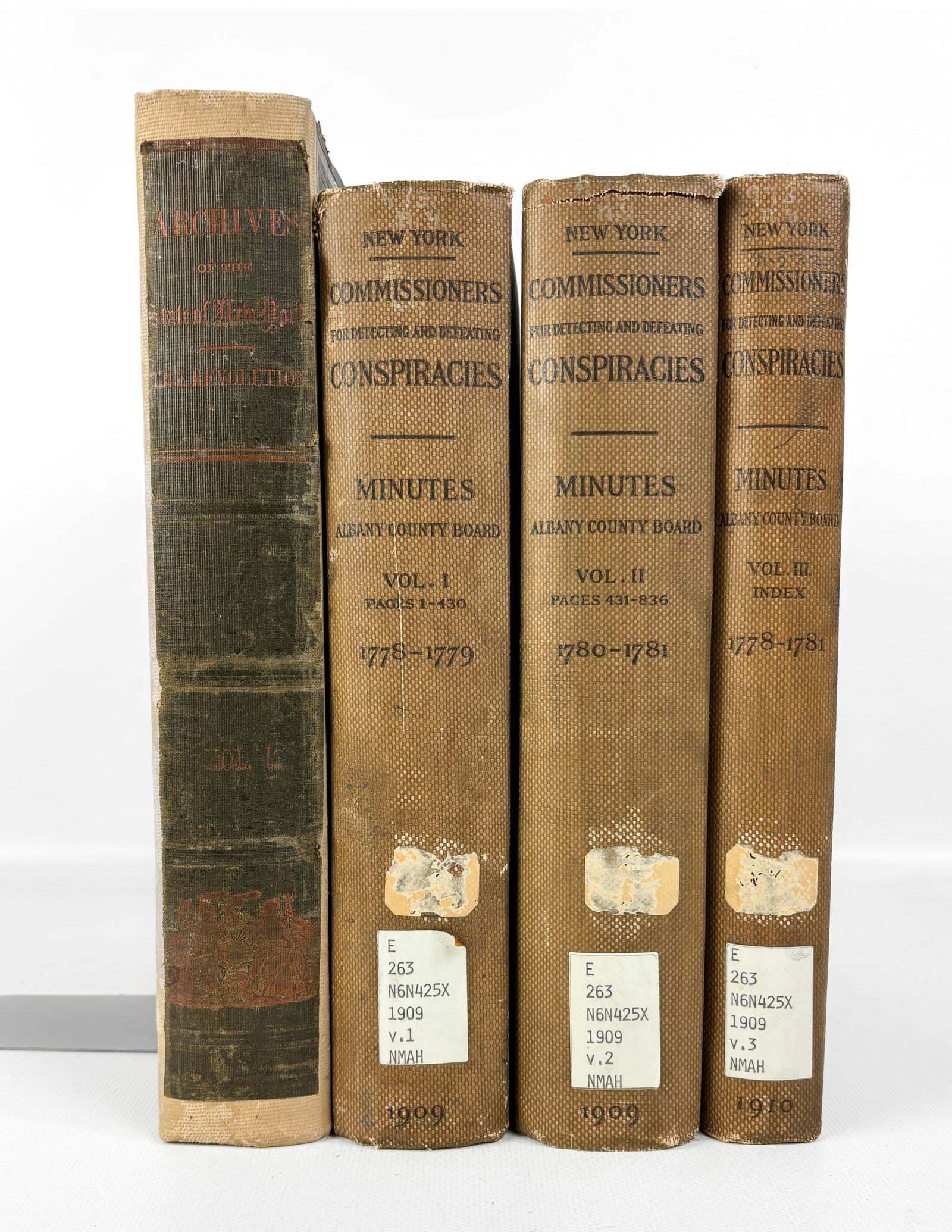 Detecting & Defeating Conspiracies New York 1910 Three Vol. 1778-1781 & Colonial History 1887 (1 of 5)