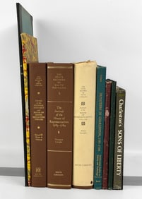 9 Books on 18thC South Carolina House of Representatives and Other