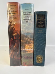Three Books on American Paintings and Artists
