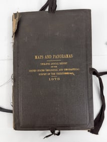 Maps and Panoramas - Twelfth Annual Report - 1878