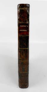 Journal of a Cruise Made to the Pacific Ocean 1822: Porter, David. Journal of a Cruise Made to the Pacific Ocean, by Captain David Porter, in the United States Frigate Essex, in the Years 1812, 1813, and 1814. Second Edition. Volume I only. New York: W