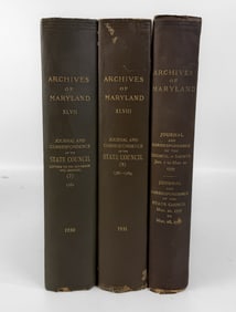 Archives of Maryland 1777-1784 - 3 Vols