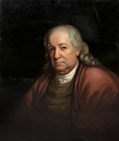 Antique Oil on Board Painting of a Gentleman