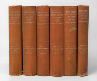 Public Papers of George Clinton 6 Vols