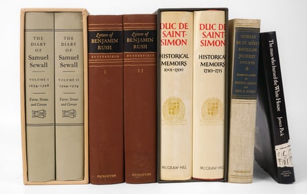 Nine Books on Prominent 18th Century American Figures