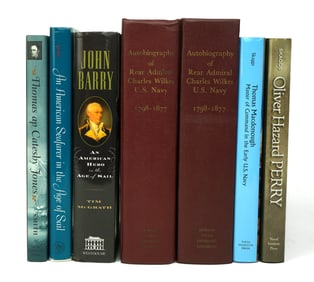 Seven Books on Prominent 18th-Century U.S. Navy Figures