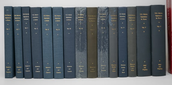 US Marine Operations in Korea 1950-1953 - 15 Volumes