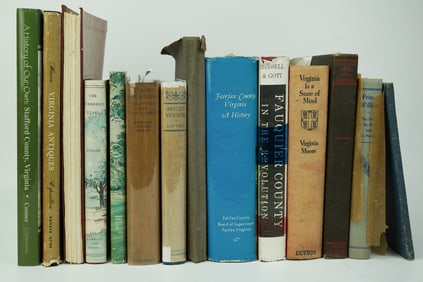 14 Books on the Histories of Virginia Counties and Mount Vernon