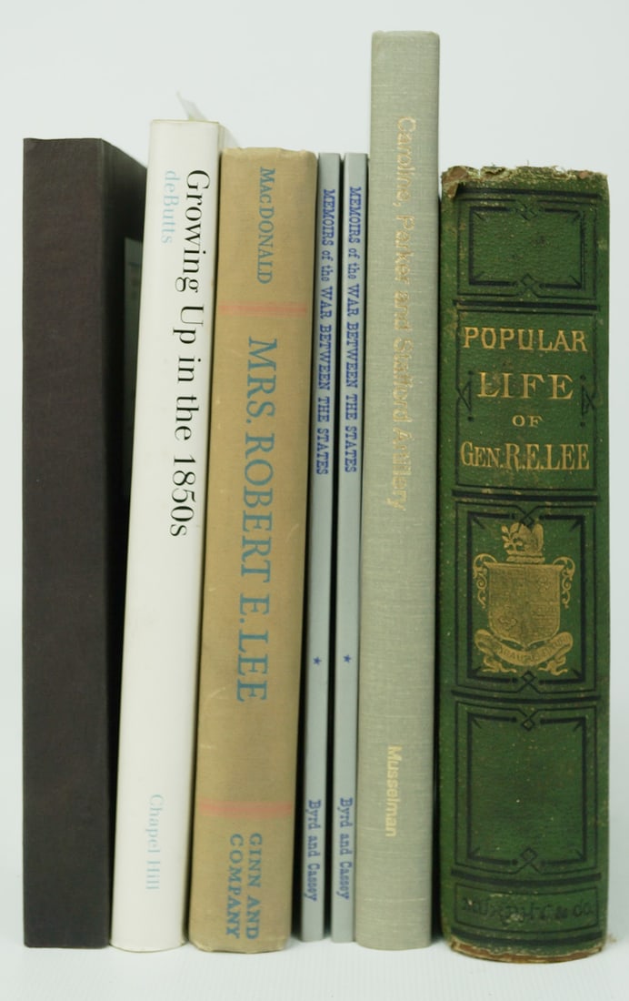 The Popular Life of General Robert Edward Lee. E. Mason 1872 Gilt Decorated Boards + Civil War Books (1 of 11)