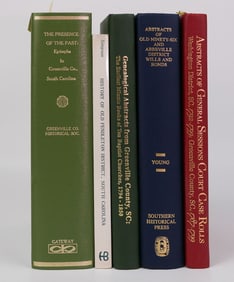 Five Books on South Carolina History Greenville County