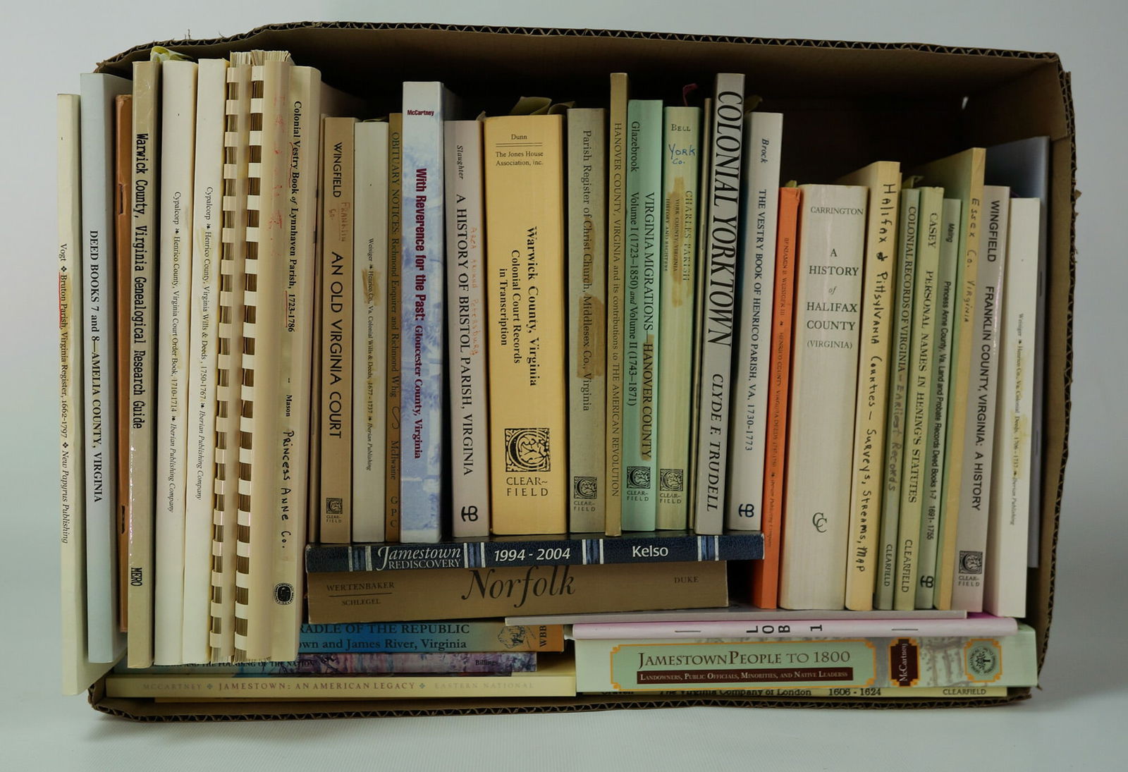 44 Books on Virginia History (1 of 19)