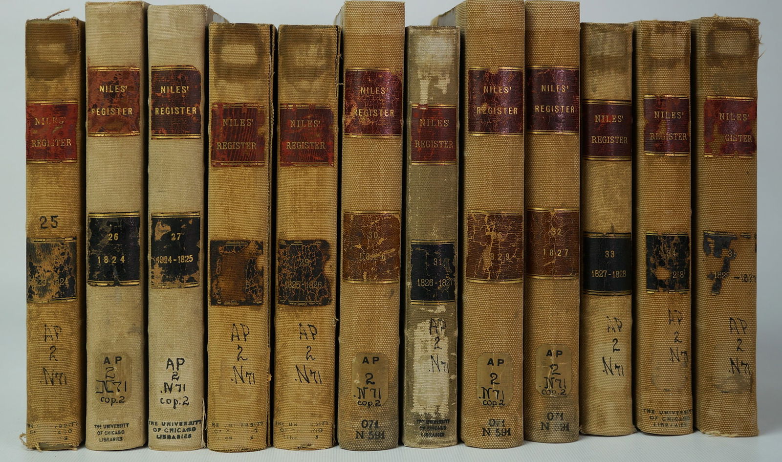 Niles', Series 3, Volumes 1-12 (1 of 14)