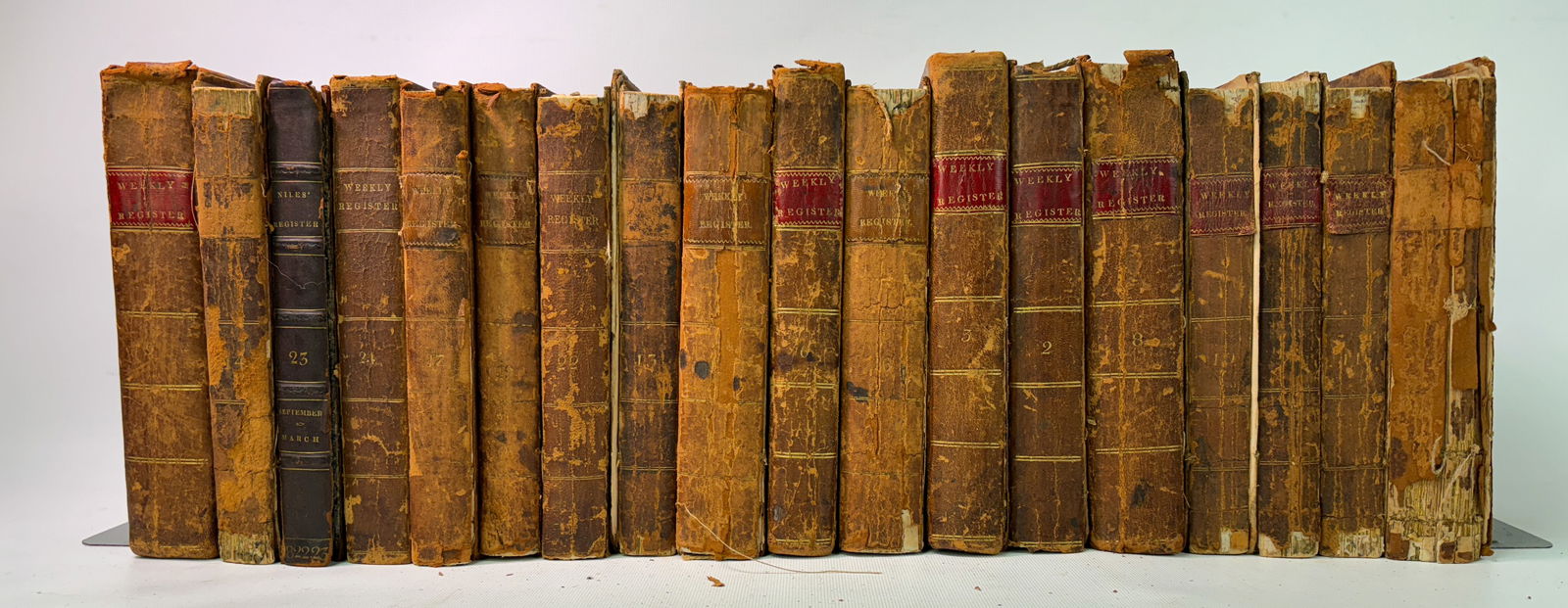 Niles' Weekly Register No. 2-26 (1812-1826) -18 Vols (1 of 20)