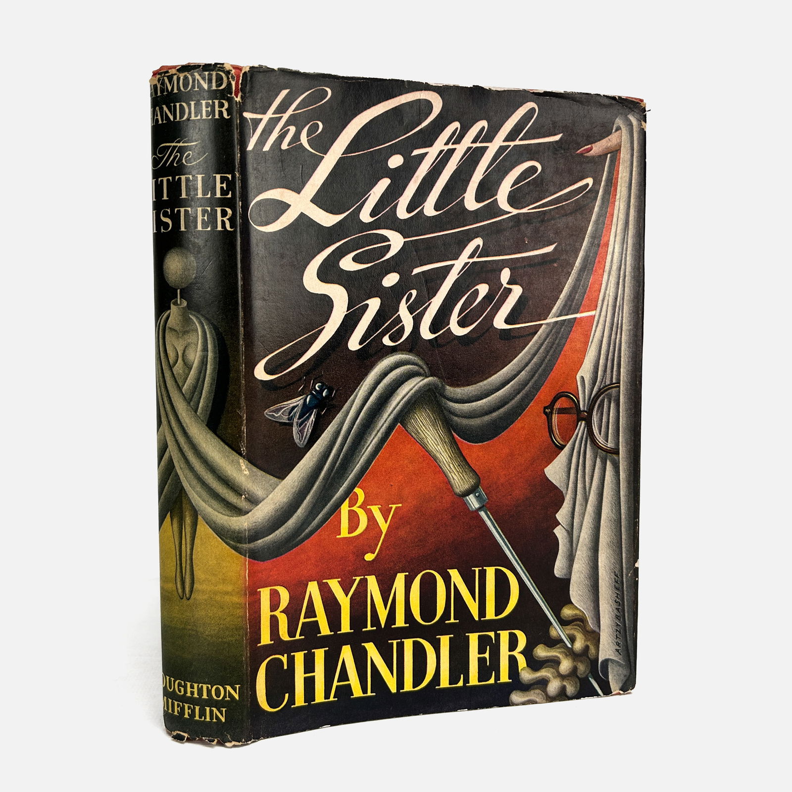 Raymond Chandler "The Little Sister" First US Edition - 1st Printing Mystery Book w/Dust Jacket (1 of 9)