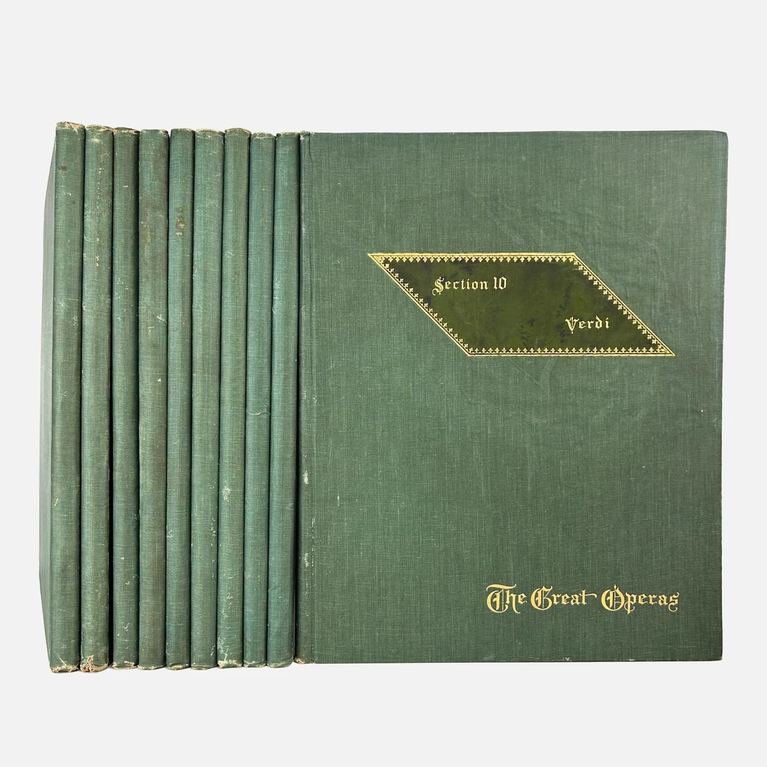 "The Great Operas" The Edition de Luxe Set of Ten Oversized 19thC Antique Folio Books #219/1000 (1 of 13)