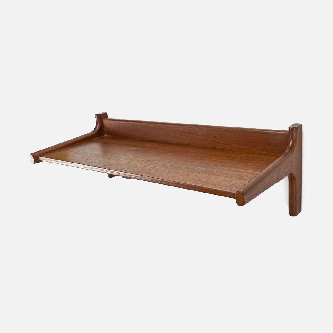 Mid-Century Modern Teak Wall Shelf (1 of 4)